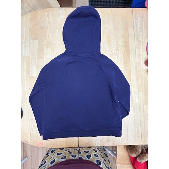 Nike Purple Snorkel Hood Womens Sweatshirt with Pockets Size L - Picture 2 of 10